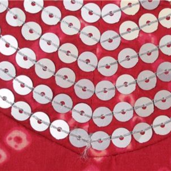 CALYPSO ST BARTH for Target Red Sequined Tunic Top - Picture 4 of 8